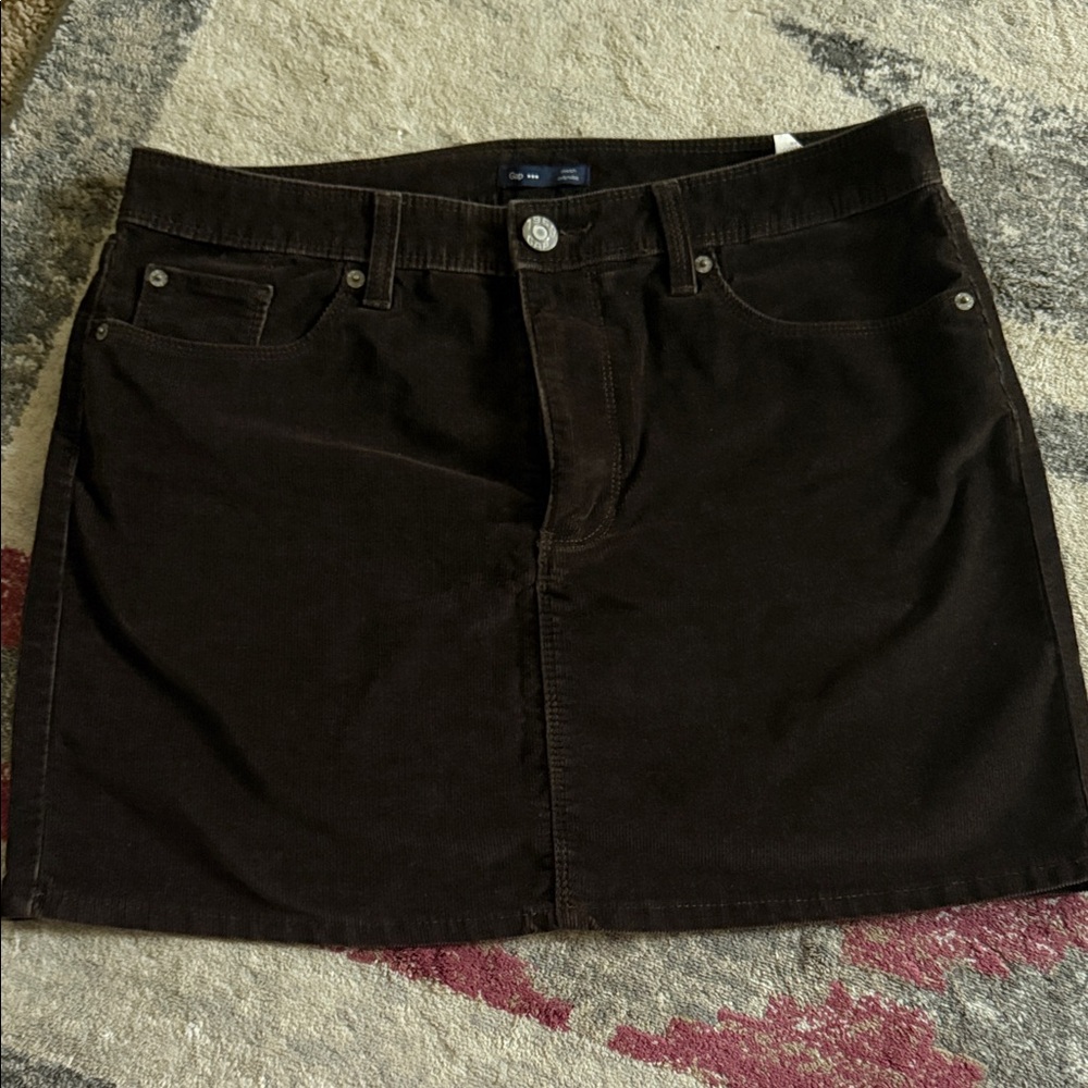 GAP Dark Brown Mini Skirt